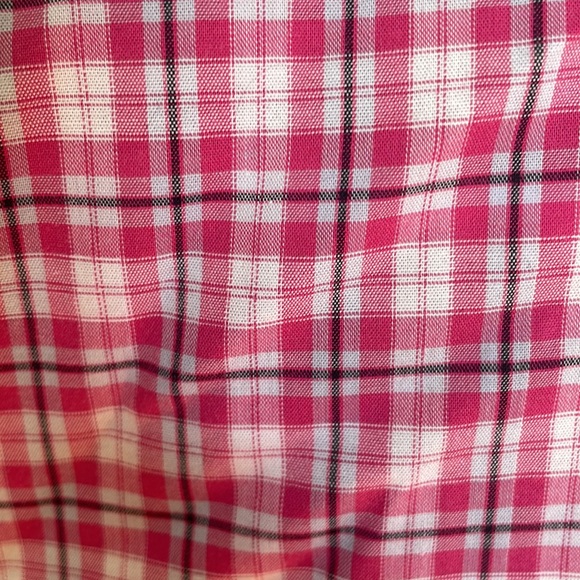 Banana Republic cotton button down plaid shirt - Picture 3 of 6